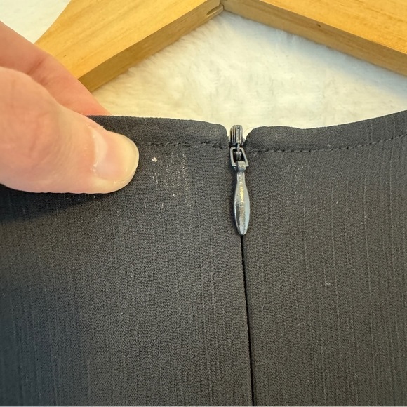 & other stories womens black long Puff Sleeve Knot Tie Mini Dress size 8 - Picture 11 of 11